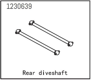 Absima - 1230639 - Rear Drive Shaft (2)