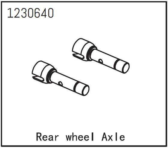 Absima - 1230640 - Rear Wheel Axle (2)