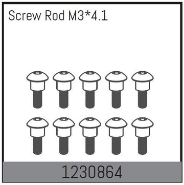 Absima - 1230864 - 3x4.1 mm skruer med skulder til ADB1.4