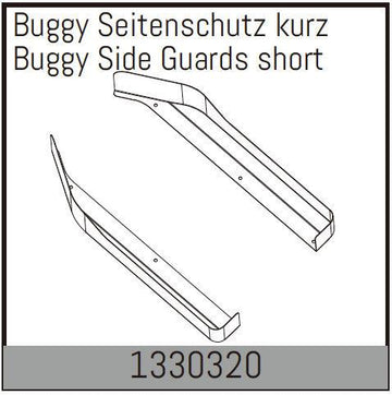 Absima - 1330320 - Side Guards short