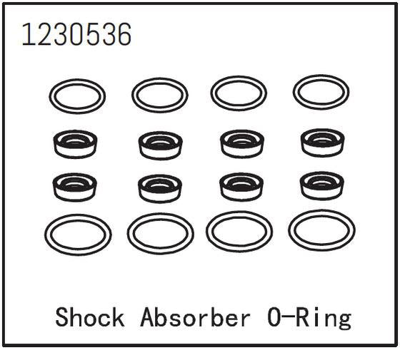 Absima - 1230536 - Shock Absorber O-Ring Set
