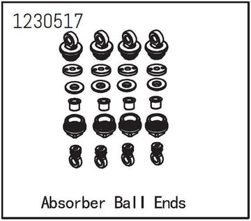 Absima - 1230517 - Shock Absorber Ball Ends