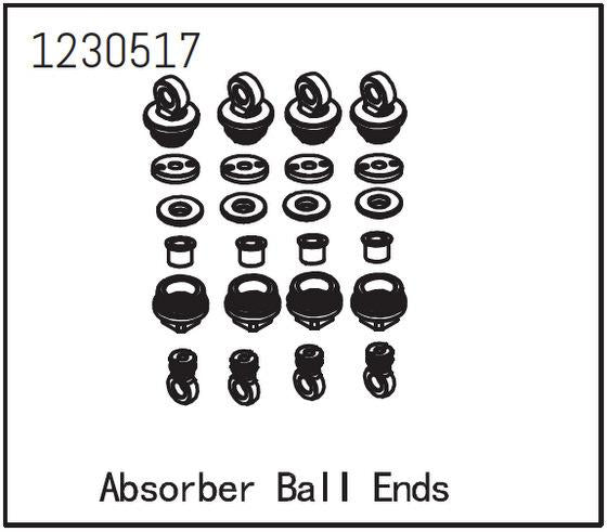 Absima - 1230517 - Shock Absorber Ball Ends
