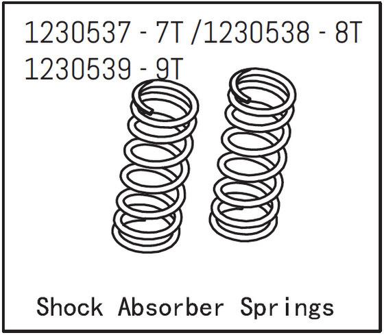 Absima - 1230537 - Shock Absorber Springs 7T (2)