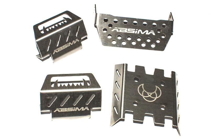 Absima - 1230709 - Skid Plate Set for CR3.4 (4)