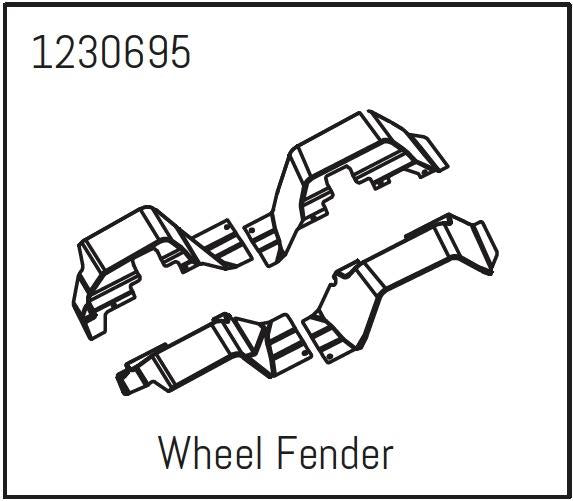 Absima - 1230695 - Wheel fender - Khamba