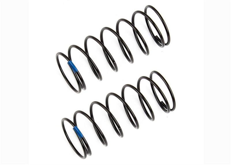 Team Associated - AE91833 - Front Shock Springs, blue, 3.90 lb in, L44mm