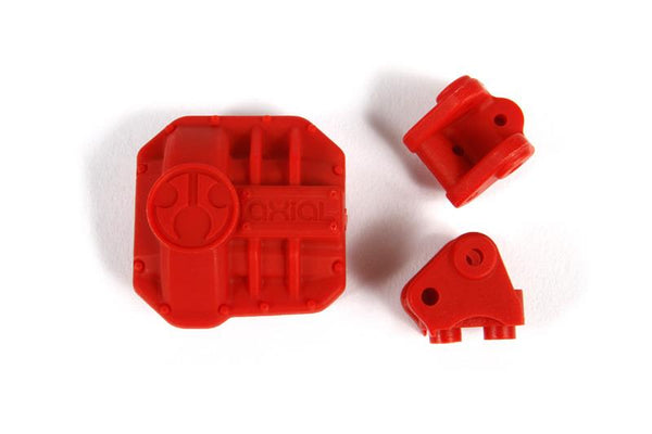 Axial - AXI31384 - AR44 Differential Cover and Link Mounts (Red)