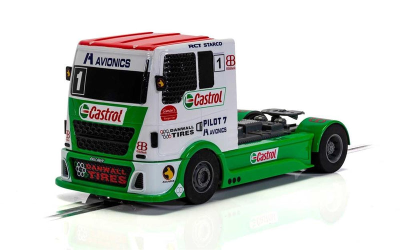Scalextric - C4156 - RACING TRUCK - RED/ GREEN/ WHITE