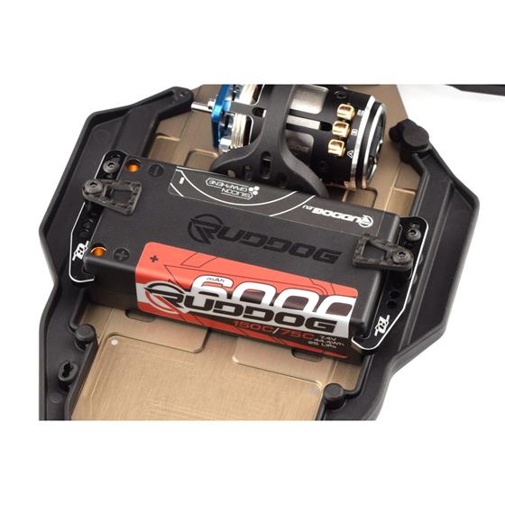 Ruddog - RDRP0558 - Aluminium batteriholder sæt